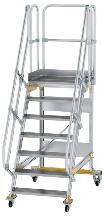 MUNK Günzburger Steigtechnik 600727 Aluminium, Stahl verzinkt Treppe