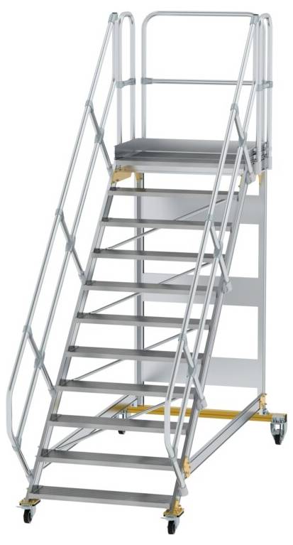 MUNK Günzburger Steigtechnik 600811 Aluminium, Stahl verzinkt Treppe