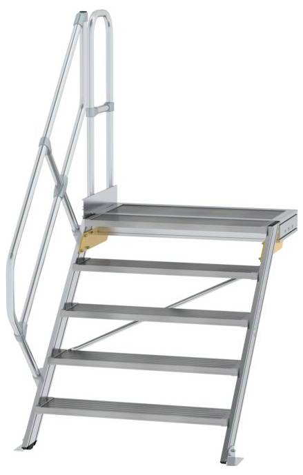MUNK Günzburger Steigtechnik 600445 Aluminium, Stahl verzinkt Treppe