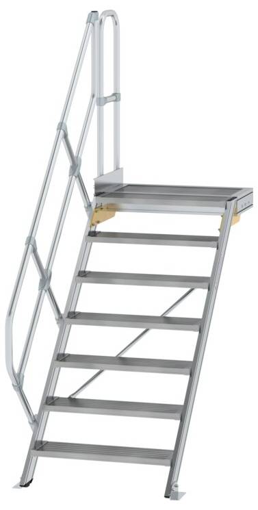 MUNK Günzburger Steigtechnik 600447 Aluminium, Stahl verzinkt Treppe