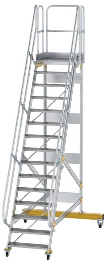MUNK Günzburger Steigtechnik 600735 Aluminium, Stahl verzinkt Treppe