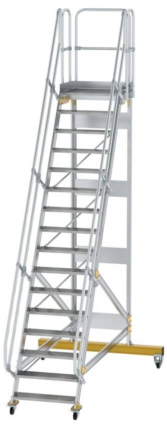 MUNK Günzburger Steigtechnik 600736 Aluminium, Stahl verzinkt Treppe