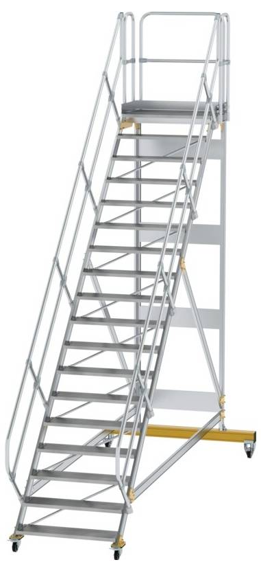 MUNK Günzburger Steigtechnik 600819 Aluminium, Stahl verzinkt Treppe