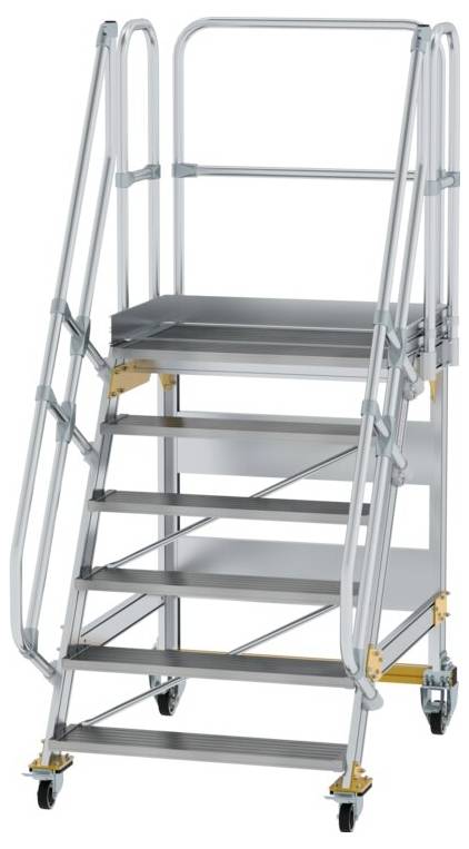 MUNK Günzburger Steigtechnik 600746 Aluminium, Stahl verzinkt Treppe