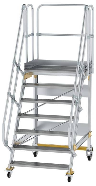 MUNK Günzburger Steigtechnik 600747 Aluminium, Stahl verzinkt Treppe