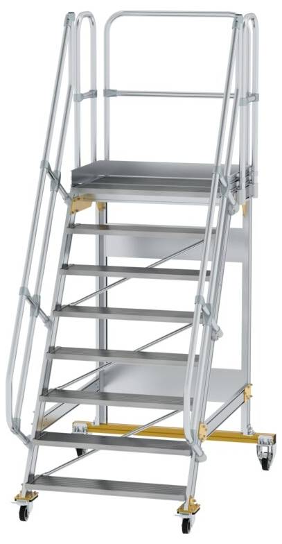 MUNK Günzburger Steigtechnik 600748 Aluminium, Stahl verzinkt Treppe