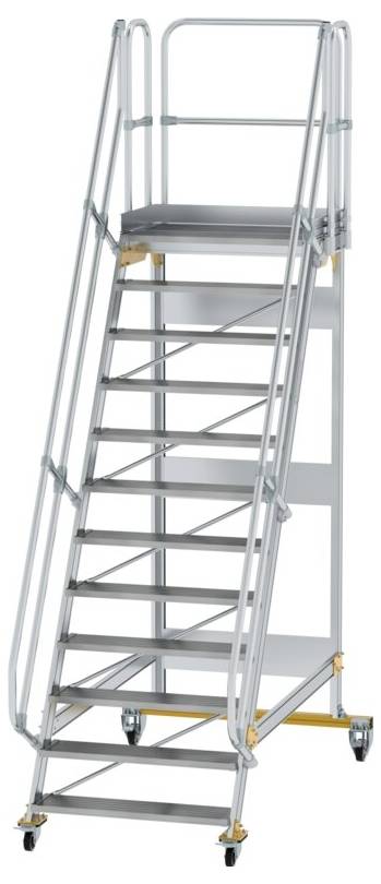 MUNK Günzburger Steigtechnik 600752 Aluminium, Stahl verzinkt Treppe