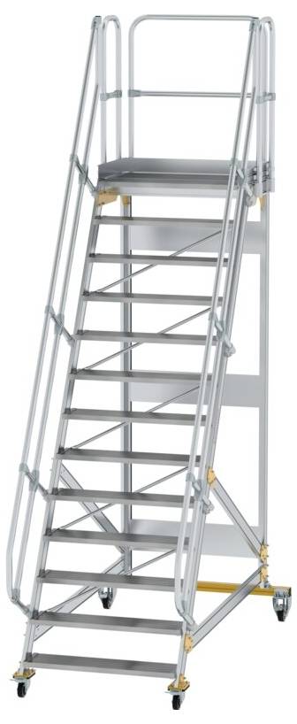 MUNK Günzburger Steigtechnik 600753 Aluminium, Stahl verzinkt Treppe