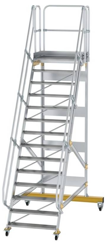 MUNK Günzburger Steigtechnik 600754 Aluminium, Stahl verzinkt Treppe