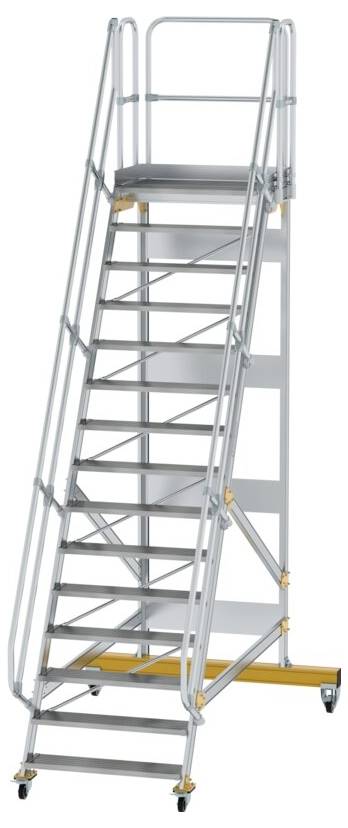 MUNK Günzburger Steigtechnik 600755 Aluminium, Stahl verzinkt Treppe