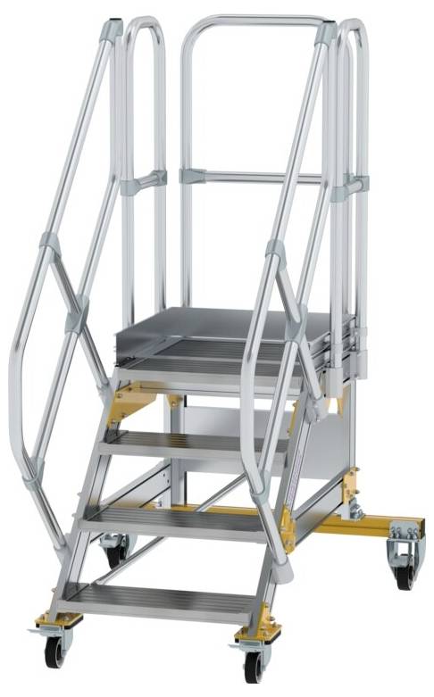 MUNK Günzburger Steigtechnik 600764 Aluminium, Stahl verzinkt Treppe