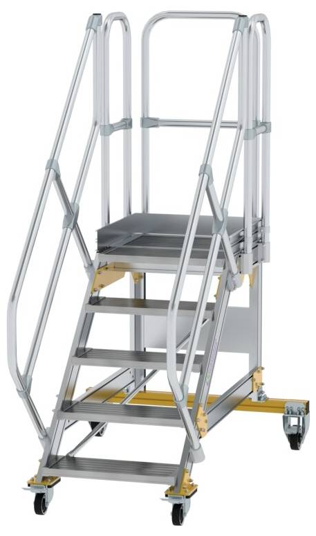 MUNK Günzburger Steigtechnik 600765 Aluminium, Stahl verzinkt Treppe