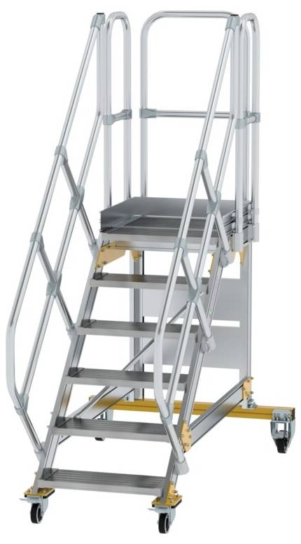 MUNK Günzburger Steigtechnik 600766 Aluminium, Stahl verzinkt Treppe