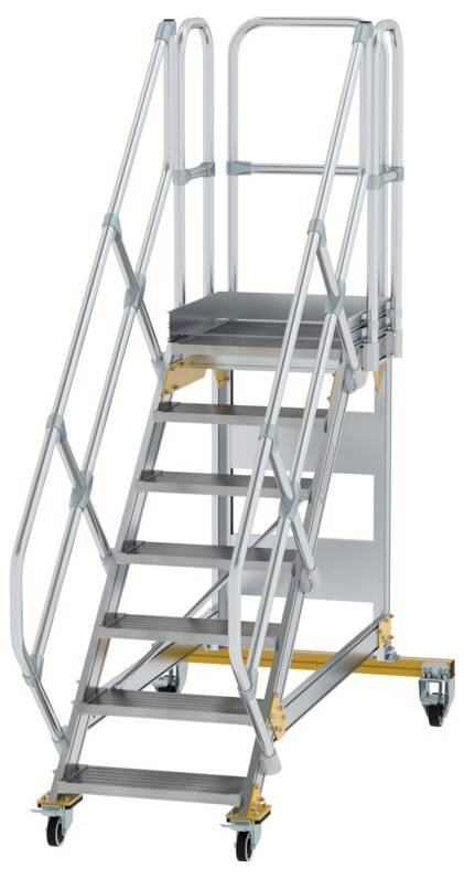 MUNK Günzburger Steigtechnik 600767 Aluminium, Stahl verzinkt Treppe