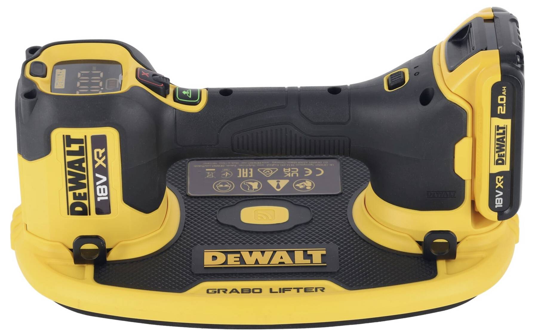 DEWALT DCE590D1T-QW DEWALT 18V XR Vakuum-Heber Set Tragkraft (max.) 120 kg
