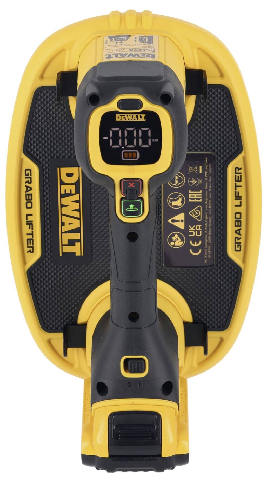 DEWALT DCE590D1T-QW DEWALT 18V XR Vakuum-Heber Set Tragkraft (max.) 120 kg