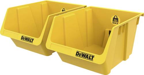 DEWALT DWST82813-1 Kunststoffbehälter (Doppelpack) - Integriertes Aufbewahrungssystem 2 St.