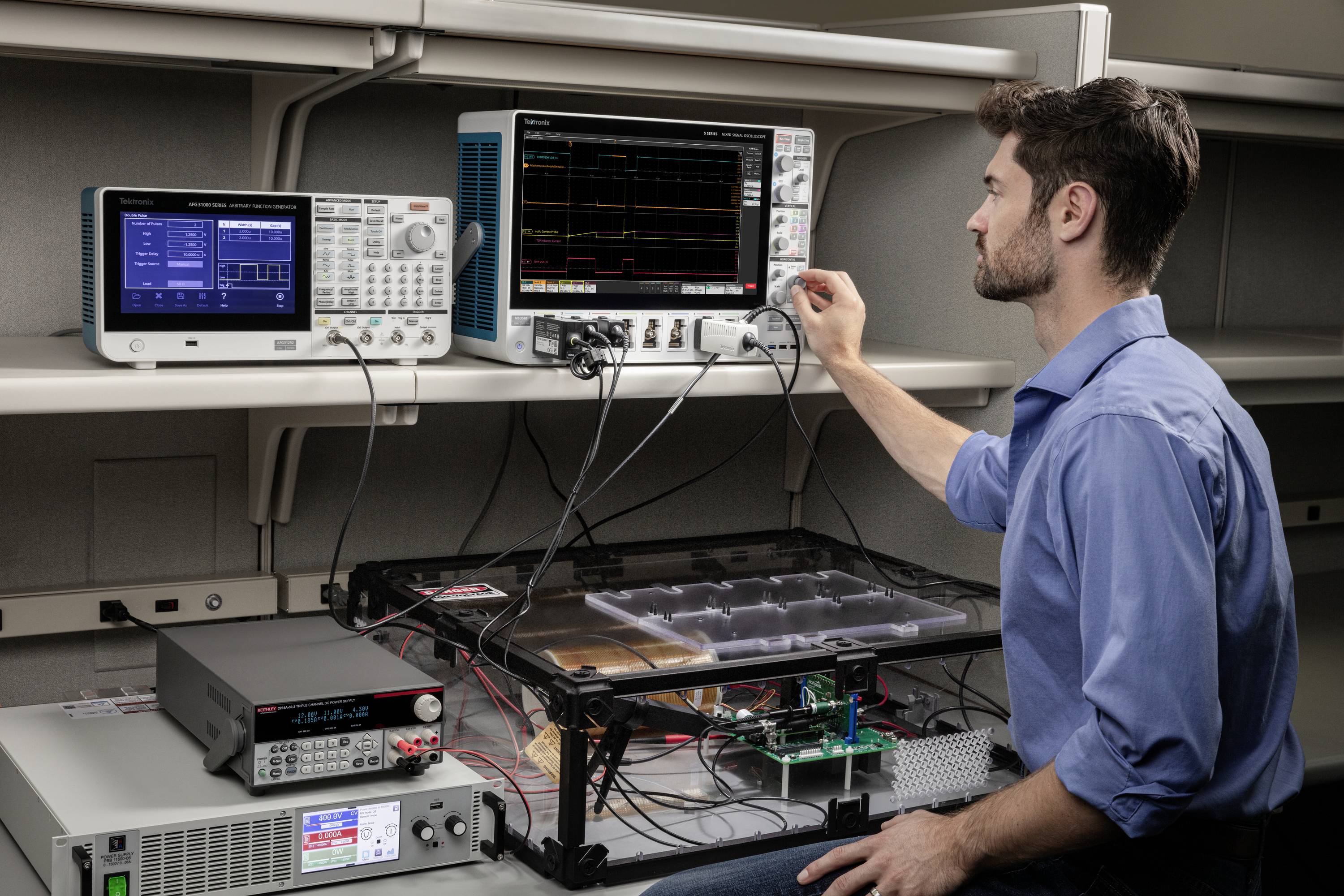 Tektronix TICP100 IsoVu™ Isolierte Stromtastköpfe Tastkopf 1St.