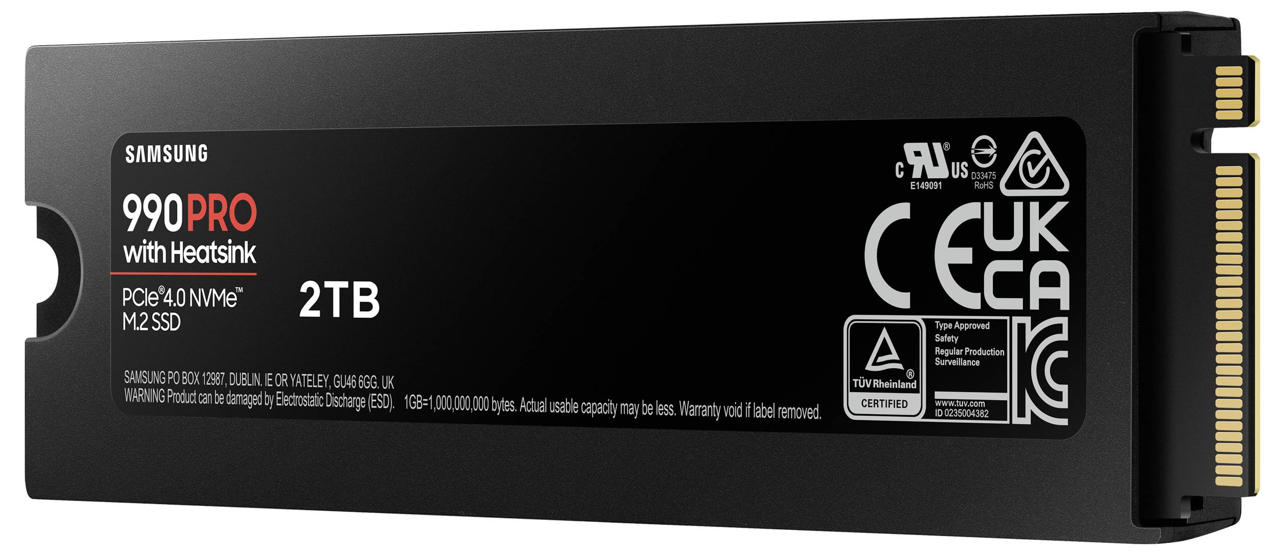 Samsung 990 PRO Interne M.2 PCIe SSD MZ-V9P2T0CW