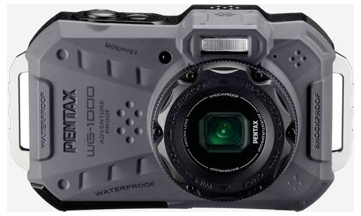 Pentax WG-1000 grau Action Cam Wasserfest, Full-HD