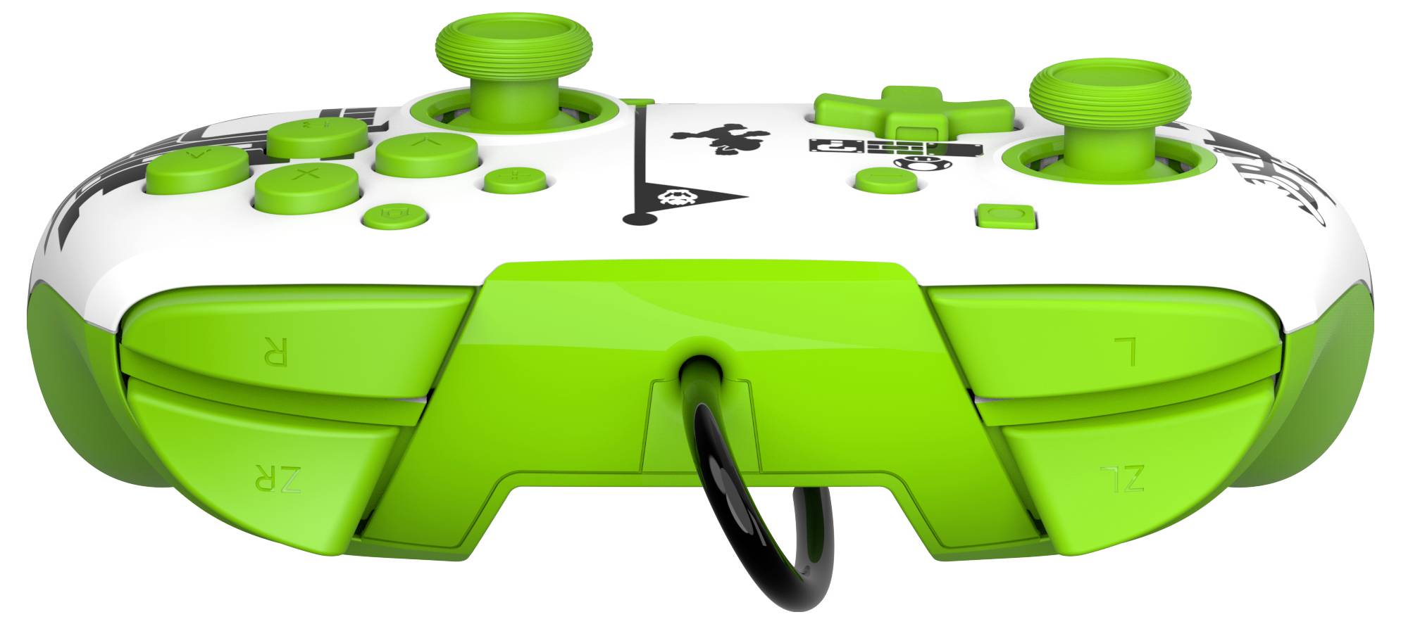 Nintendo PDP Switch Controller Retro Mar Gamepad Switch, Switch OLED Schwarz, Grün, Weiß