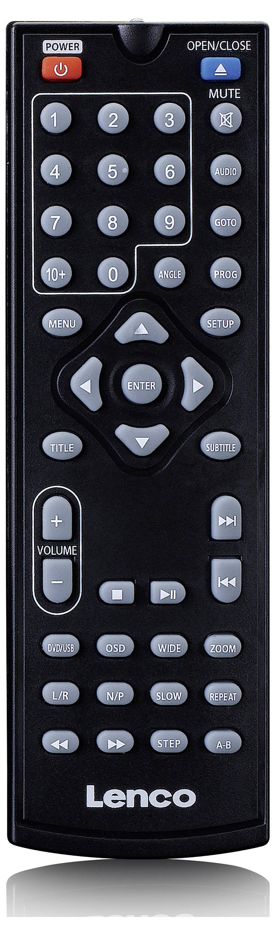 Lenco DVD-120BK Tragbarer DVD-Player