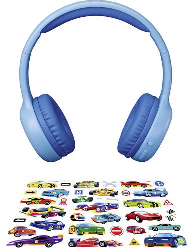 Lenco HPB-110BU Over Ear Kopfhörer Blau