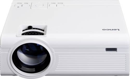 Lenco Beamer LPJ-280WH LCD 2800 lm 800 x 600 SVGA Integrierter Lautsprecher, mit Fernbedienung