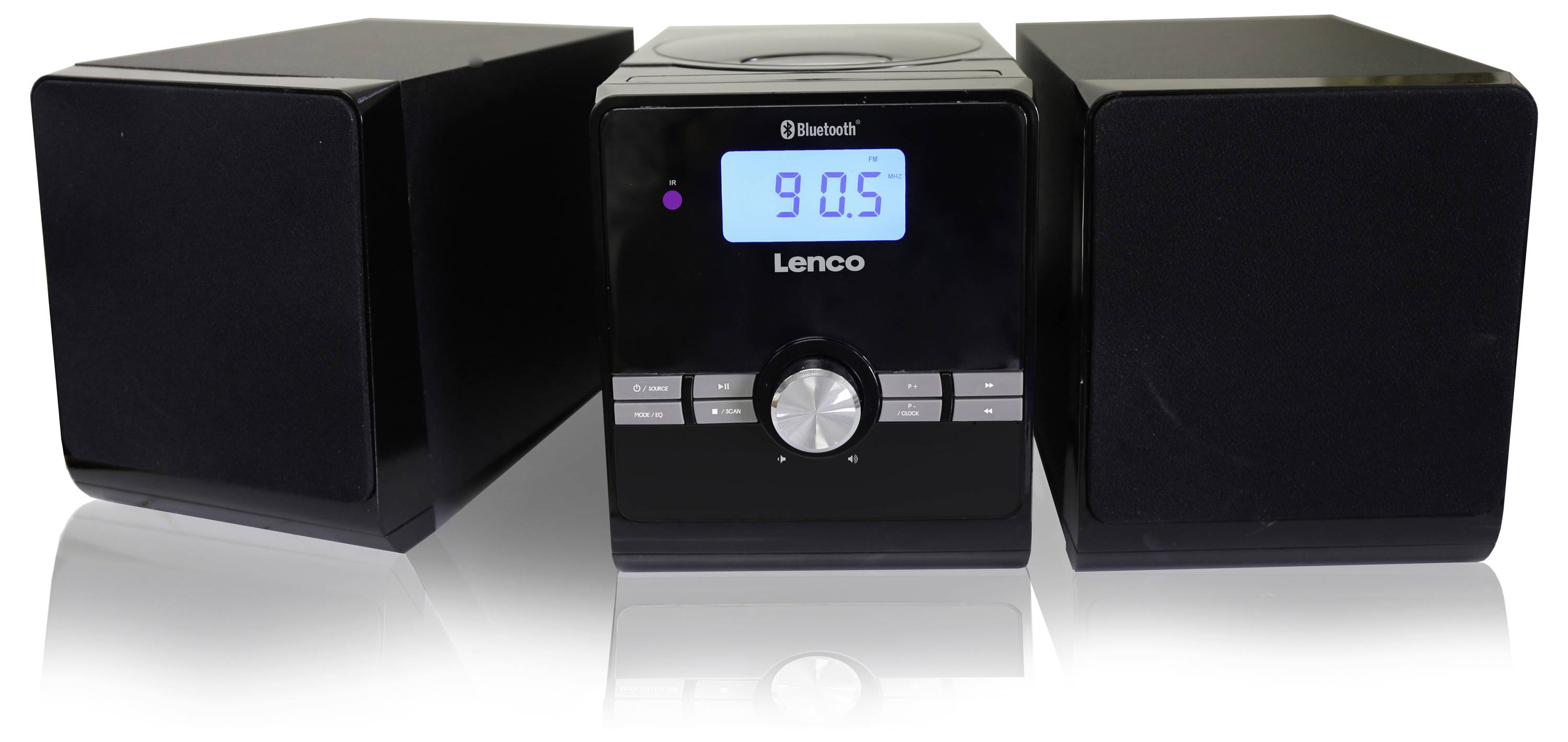 Lenco MC-030BK Kinder CD-Player Schwarz