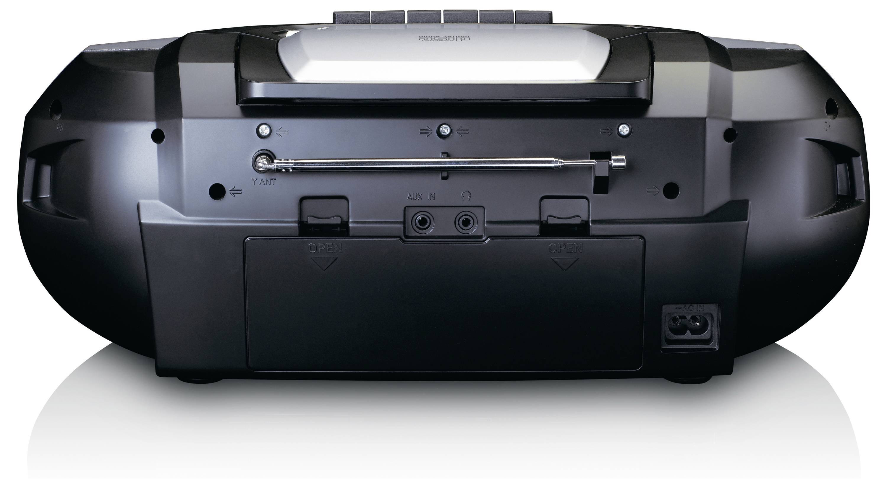 Lenco SCD-720SI Tragbarer CD-Player Silber