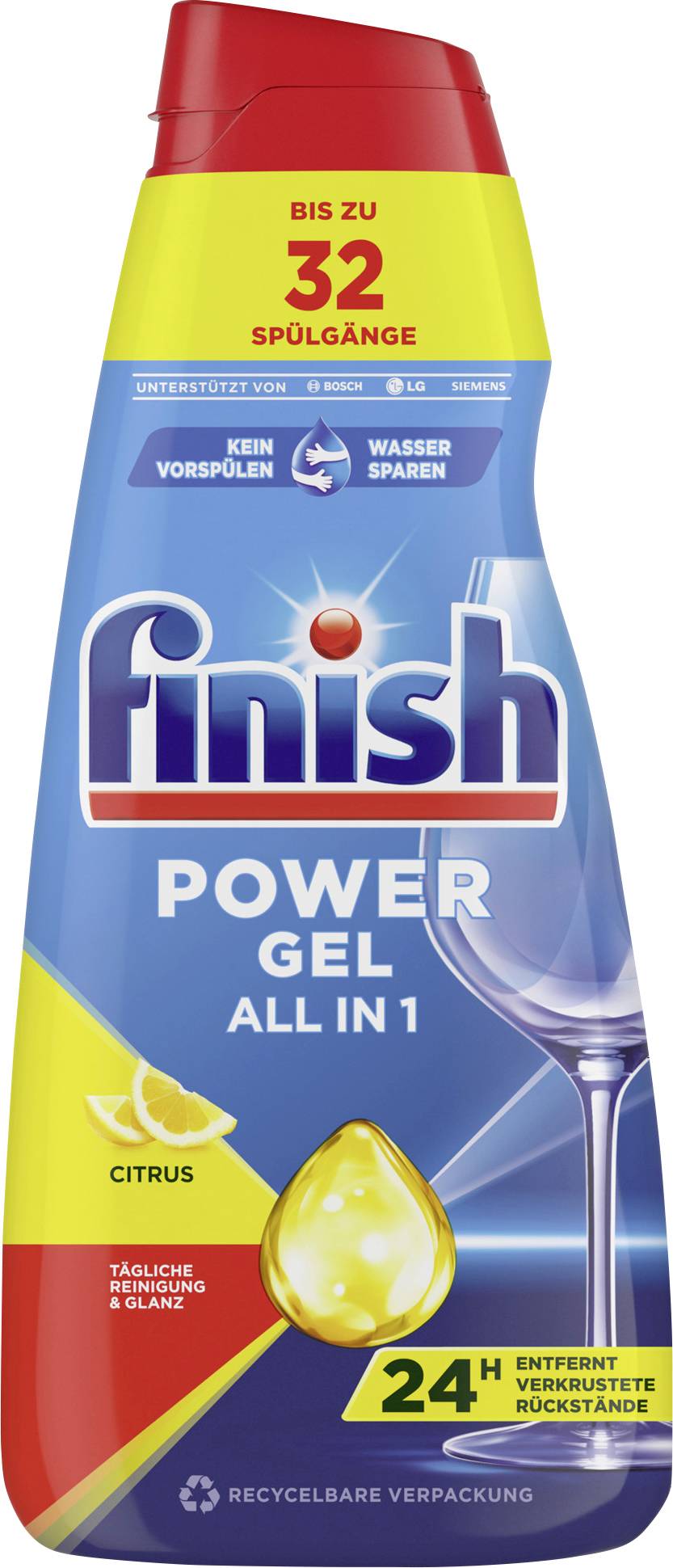 Finish Power Gel Citrus 495083900 3286709 650ml
