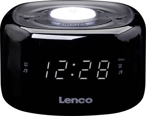Lenco CR-12BK Radiowecker Schwarz