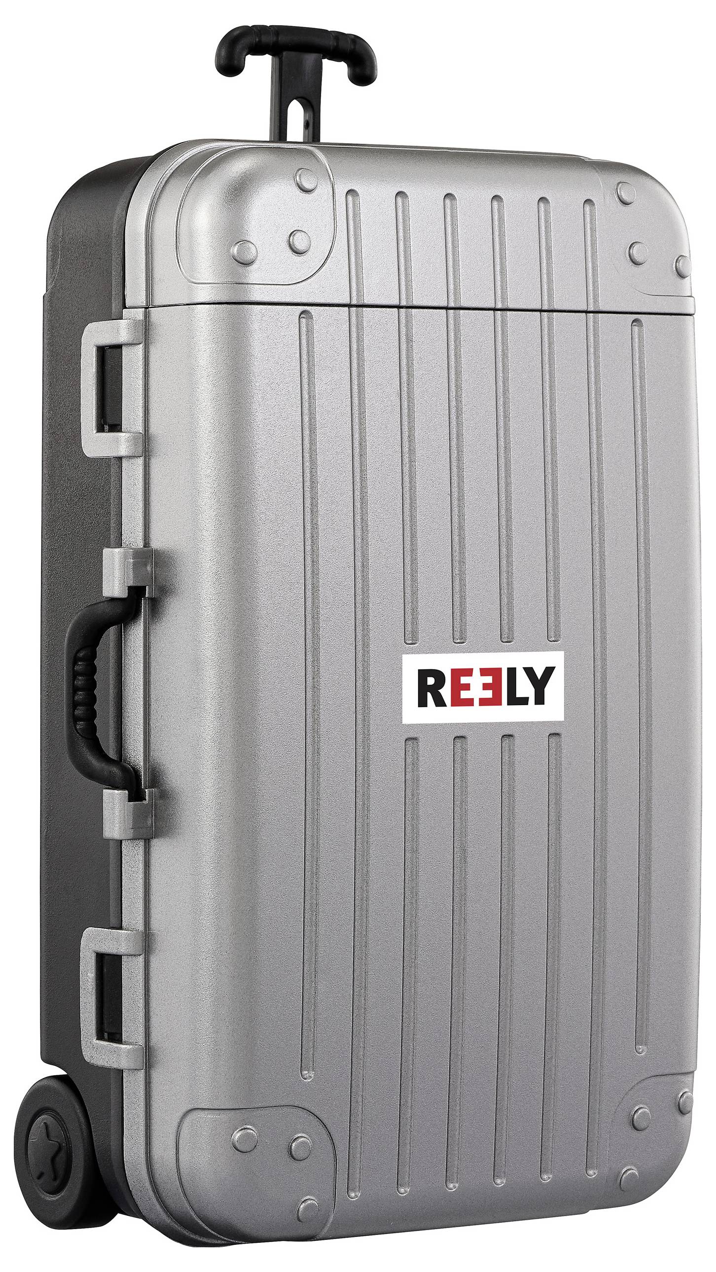 Reely Suitcase mini drone Quadrocopter RtF Einsteiger, Kameraflug Silber-Schwarz