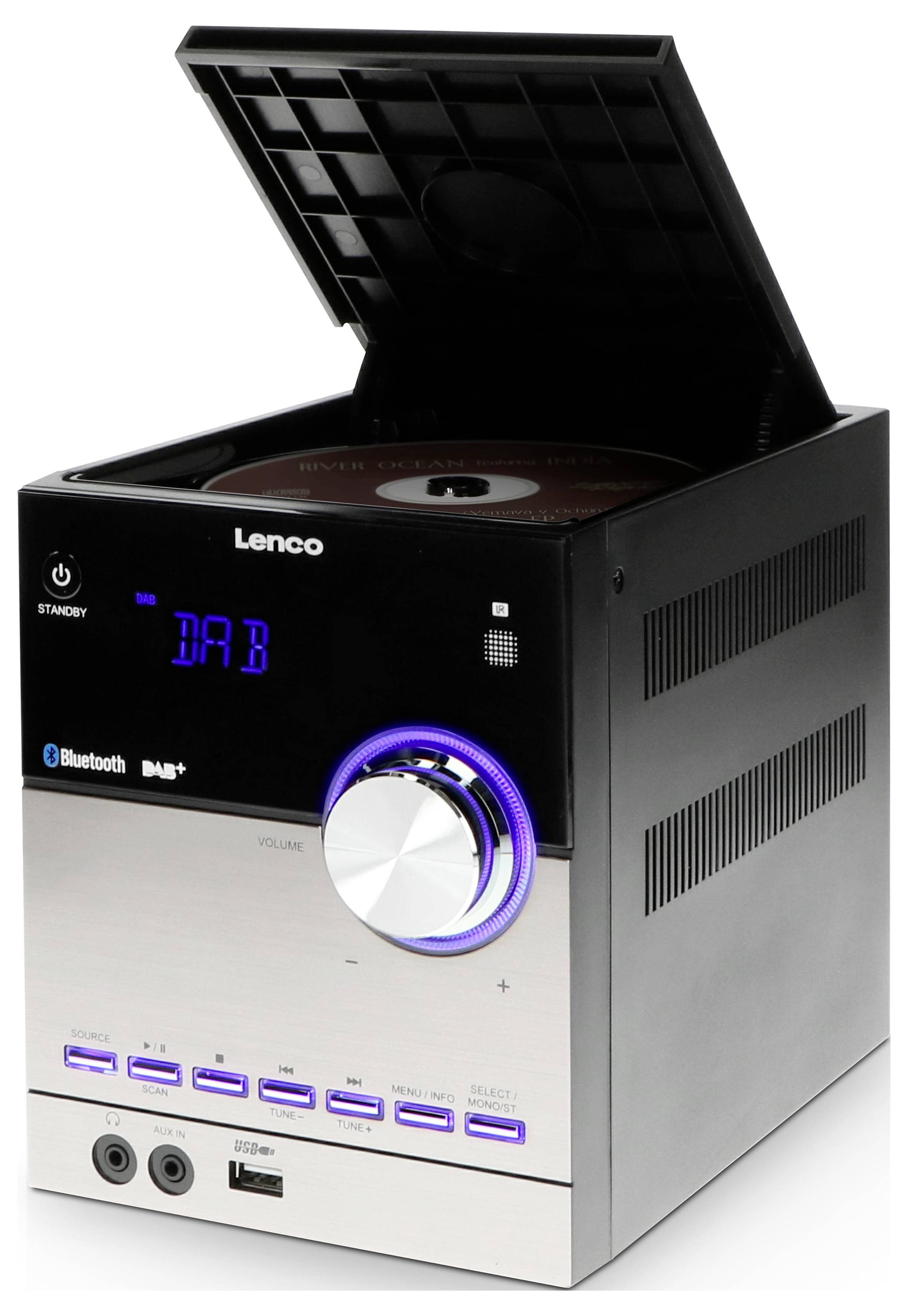 Lenco MC-150 Stereoanlage Schwarz