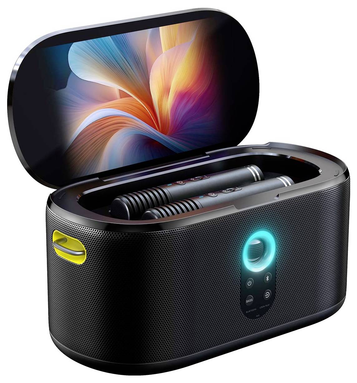 Ikarao Shell S1 Karaoke-Anlage Touchscreen, Inkl. Mikrofon