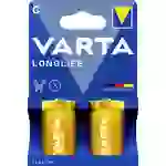 Varta Longlife C Blister 2 Baby (C)-Batterie Alkali-Mangan 1.5V 2St. Varta Longlife C Blister 2 Baby (C)-Batterie Alkali-Mangan 1.5V 2St.