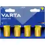Varta Longlife C Blister 4 Baby (C)-Batterie Alkali-Mangan 1.5V 4St. Varta Longlife C Blister 4 Baby (C)-Batterie Alkali-Mangan 1.5V 4St.