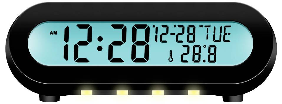 LogiLink SC0121 Radiowecker FM USB Fühlbare Tasten, Weckfunktion Schwarz