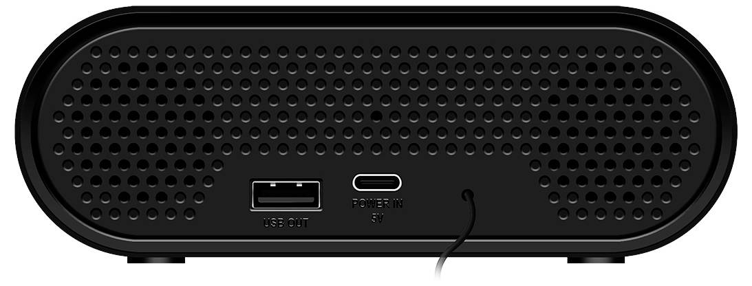 LogiLink SC0121 Radiowecker FM USB Fühlbare Tasten, Weckfunktion Schwarz