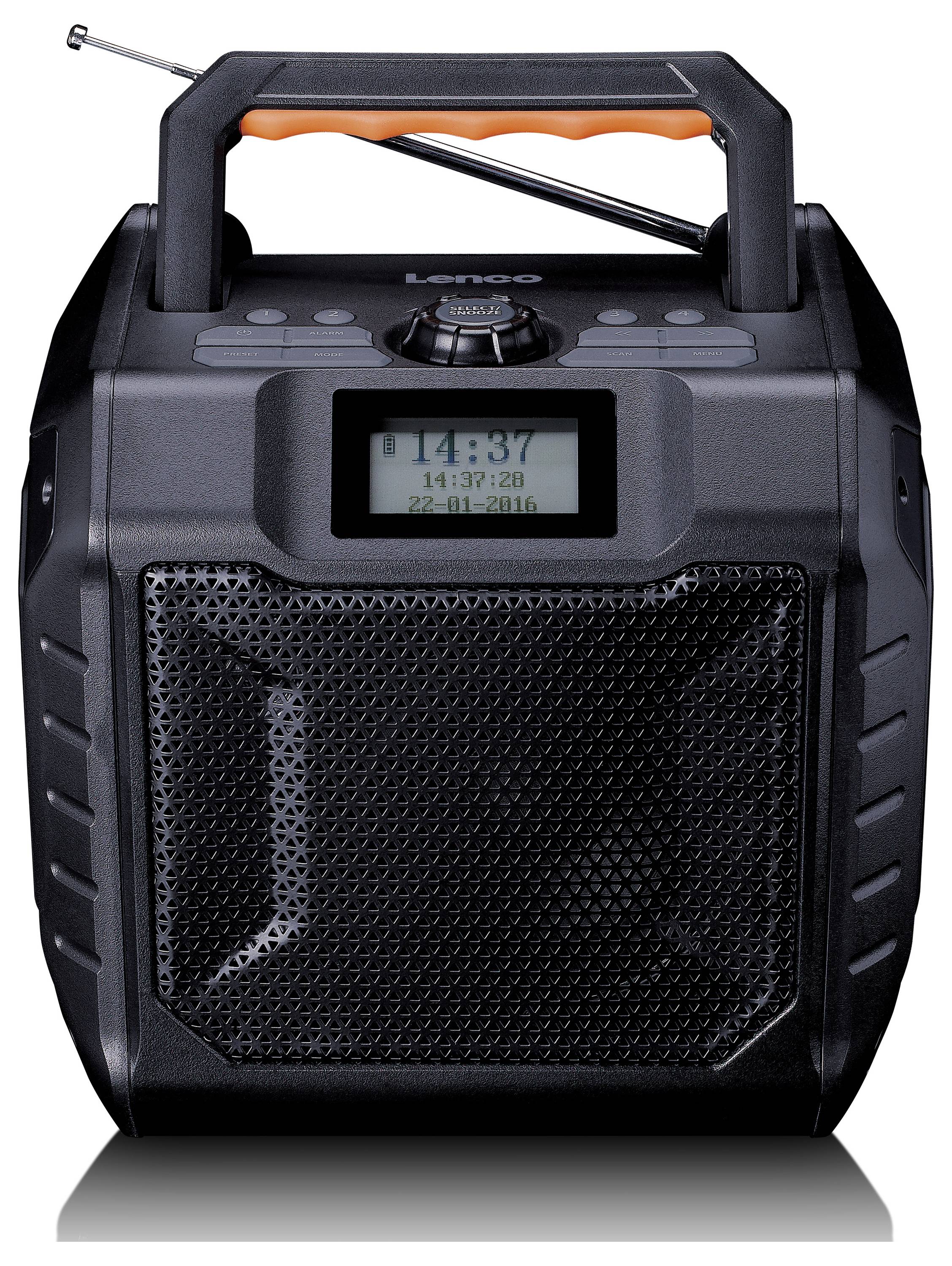 Lenco ODR-160GY Outdoorradio Geschütz-Grau
