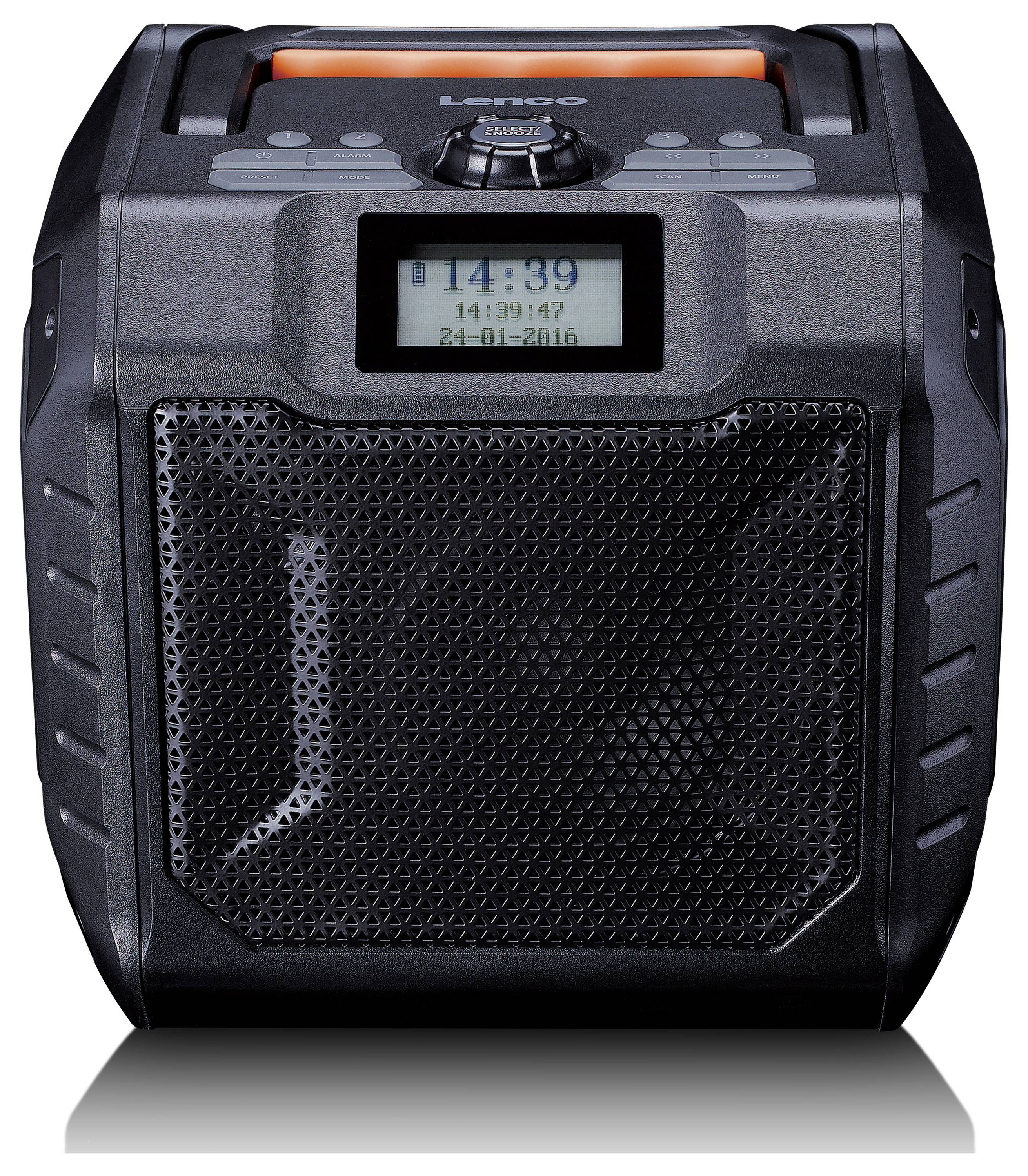 Lenco ODR-160GY Outdoorradio Geschütz-Grau
