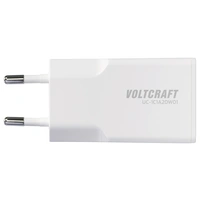 VOLTCRAFT UC-1C1A20W01 USB Ladegerät 20 W 1x USB-A, 1x USB-C® Fast Charge, USB PD 3.0 Weiß GaN VOLTCRAFT UC-1C1A20W01 USB Ladegerät 20 W 1x USB-A, 1x USB-C® Fast Charge, USB PD 3.0 Weiß GaN