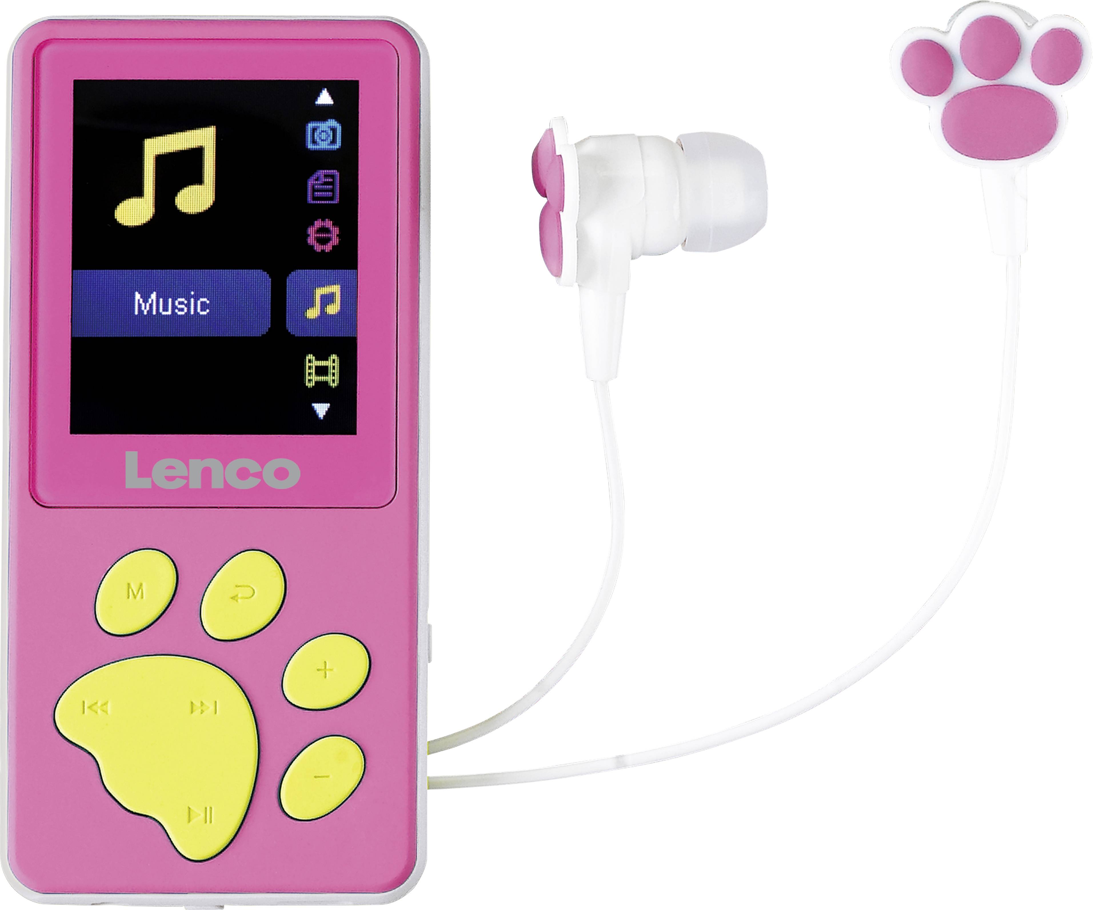 Lenco Xemio-560PK Tragbarer CD-Player Pink