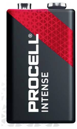 PROCELL Intense 9 V Block-Batterie Alkali-Mangan 628 mAh 9 V