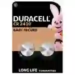 Duracell Knopfzelle CR 2430 3V 2 St. 300 mAh Lithium DL2430 Duracell Knopfzelle CR 2430 3V 2 St. 300 mAh Lithium DL2430
