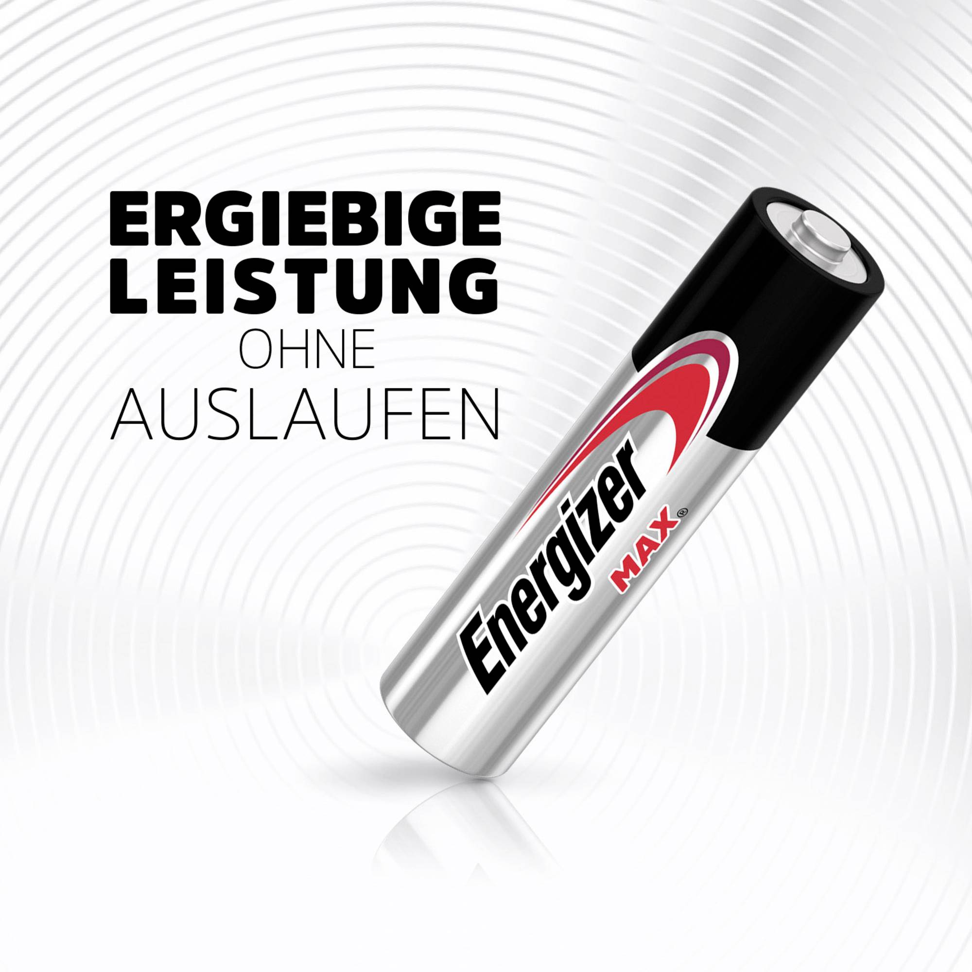 Energizer Max Micro (AAA)-Batterie Alkali-Mangan 1.5V 10St.