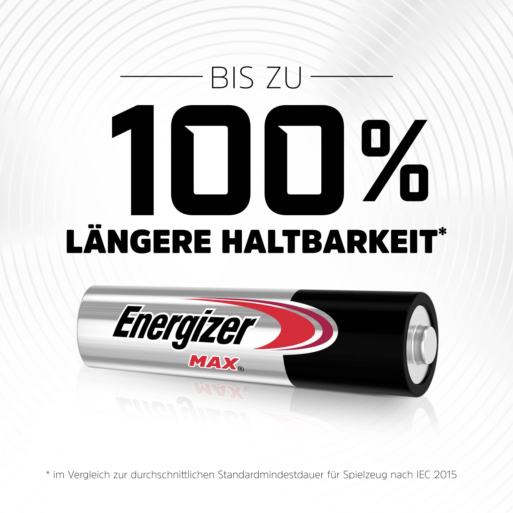 Energizer Max Micro (AAA)-Batterie Alkali-Mangan 1.5V 10St.