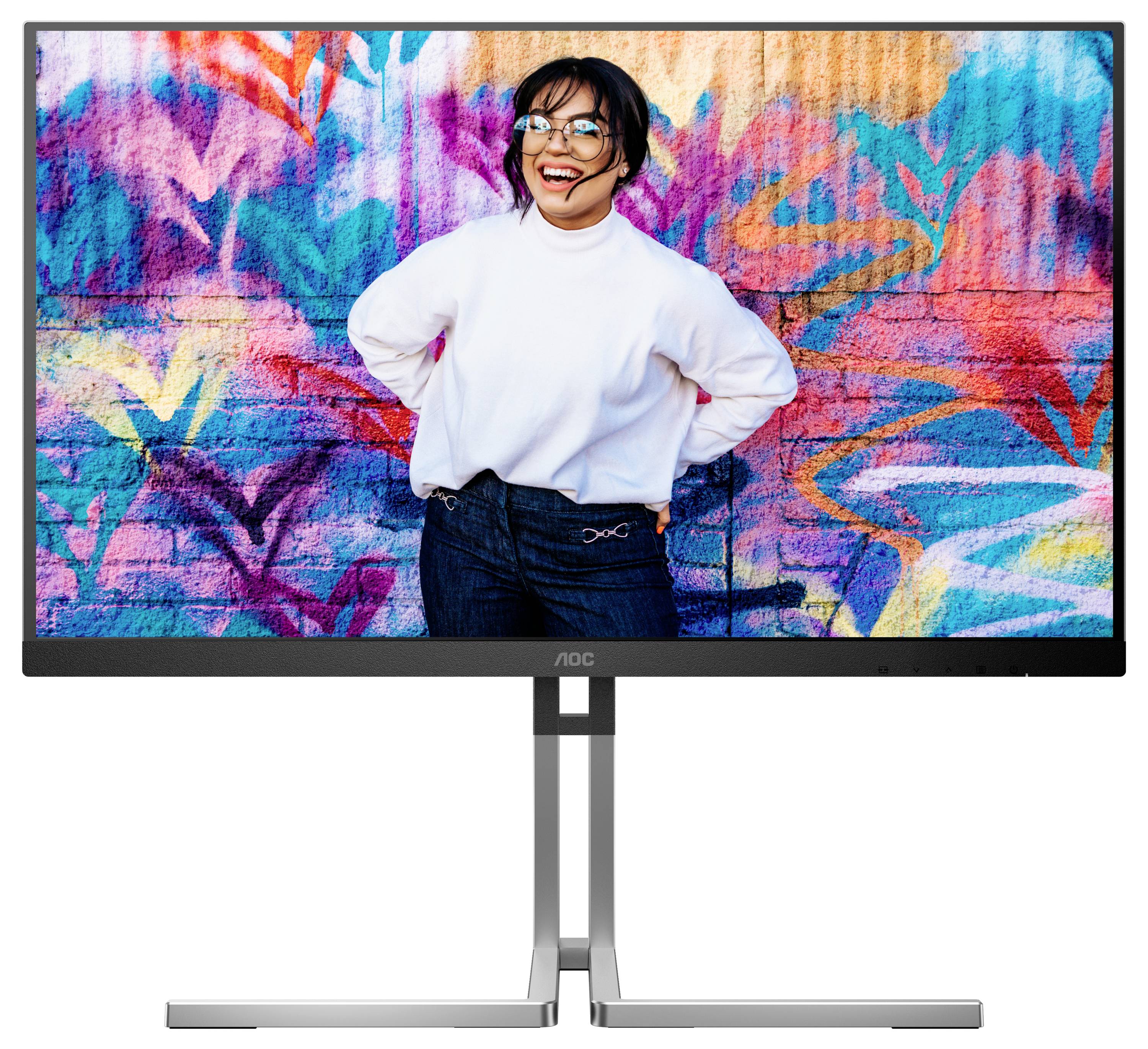 AOC Q27U3CV LCD-Monitor EEK E (A - G) 68.6cm (27 Zoll) 2560 x 1440 Pixel 16:9 4 ms IPS LCD