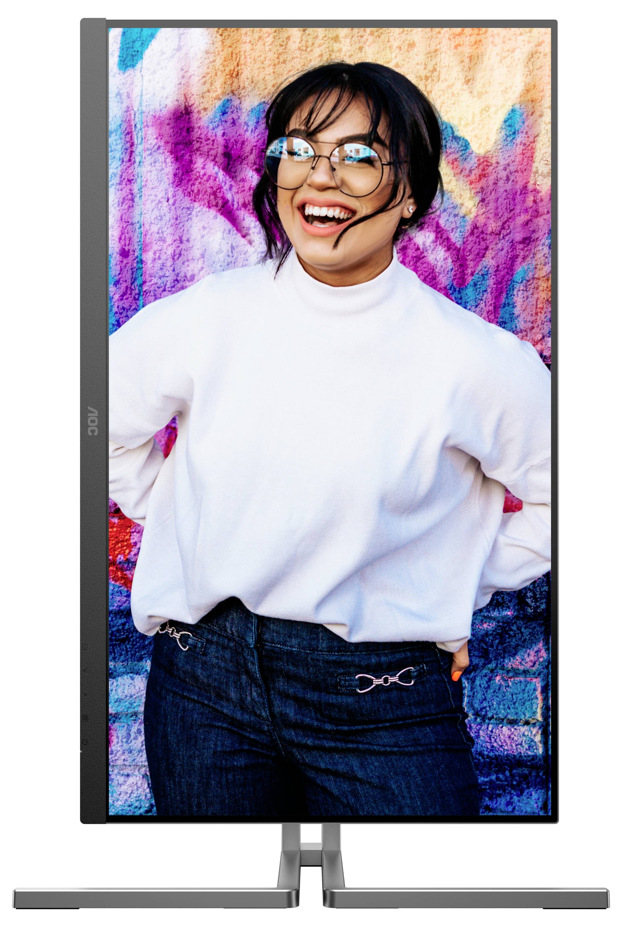 AOC Q27U3CV LCD-Monitor EEK E (A - G) 68.6cm (27 Zoll) 2560 x 1440 Pixel 16:9 4 ms IPS LCD