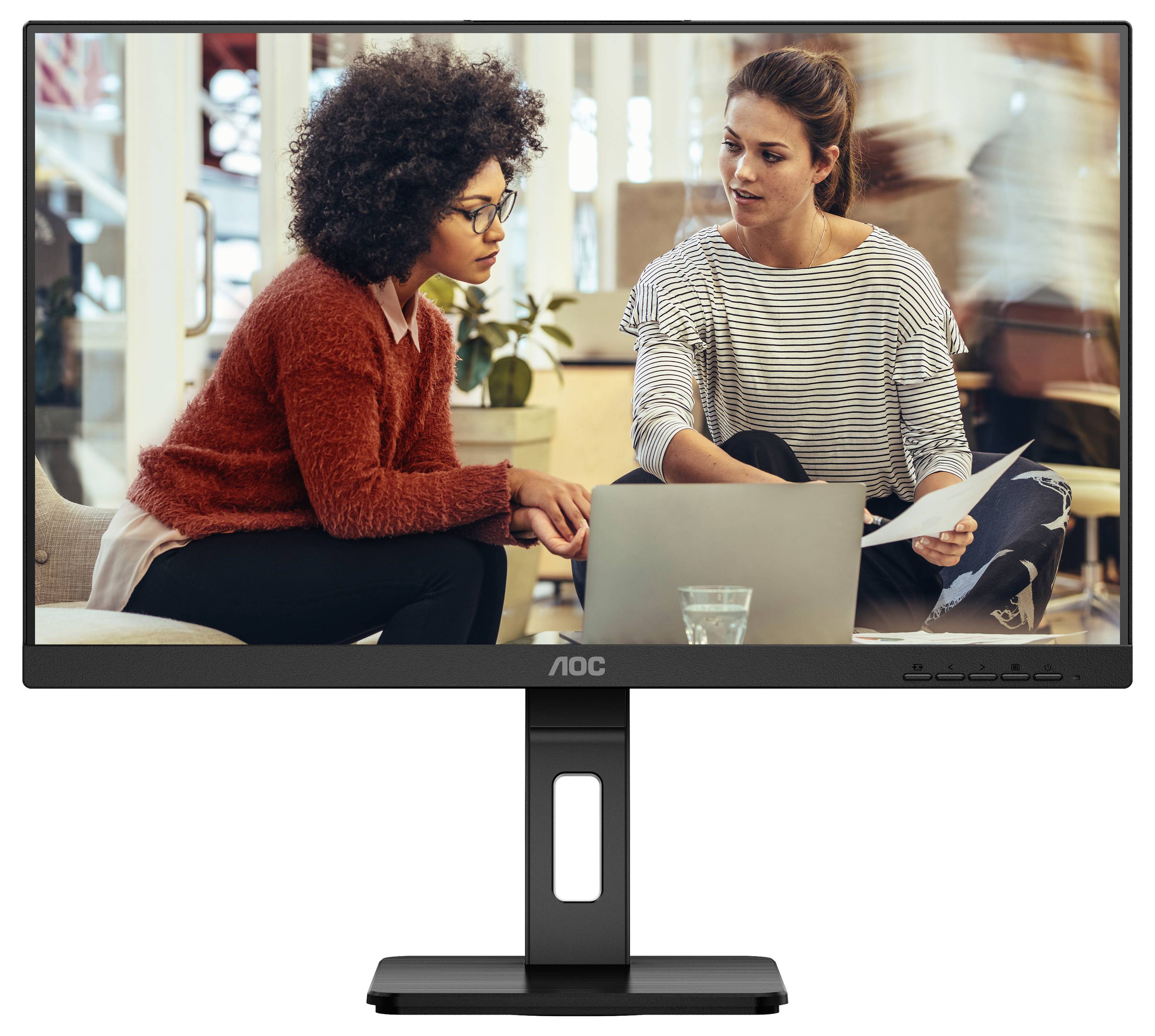 AOC U27E3UF LED-Monitor EEK E (A - G) 68.6cm (27 Zoll) 3840 x 2160 Pixel 16:9 4 ms DisplayPort, HDMI® IPS LED